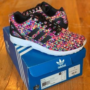 adidas zx flux multicolor prism